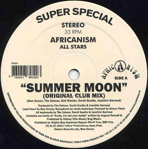 Africanism - Summer Moon | Yellow Productions (YP200) - 2 Africanism - Summer Moon | Yellow Productions (YP200) - 2