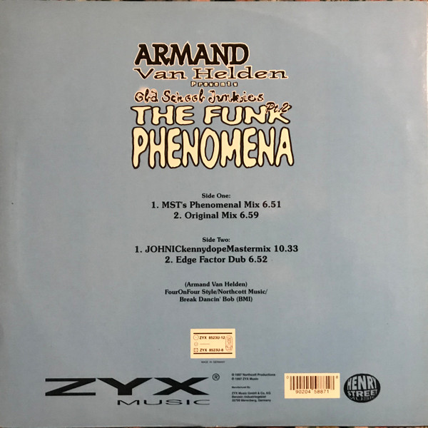 Armand Van Helden Presents Old School Junkies - The Funk Phenomena | ZYX Music (ZYX 8523U-12) - 2 Armand Van Helden Presents Old School Junkies - The Funk Phenomena | ZYX Music (ZYX 8523U-12) - 2