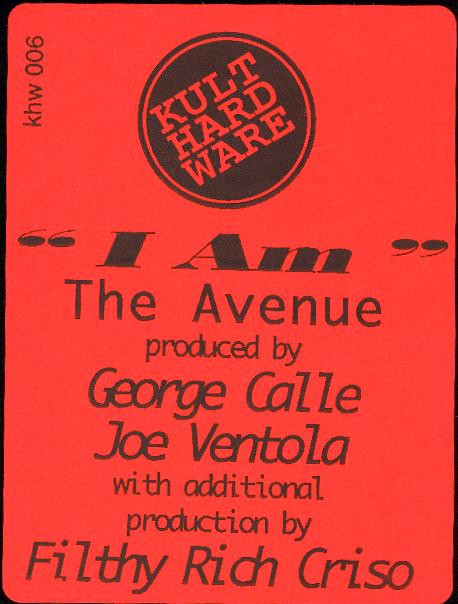 The Avenue - I Am | Kult Hardware (KHW 006) - 2 The Avenue - I Am | Kult Hardware (KHW 006) - 2