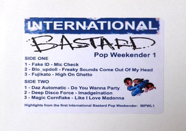 Various - International Bastard Pop Weekender 1 | International Bastard (IBPWL 1) - 2
