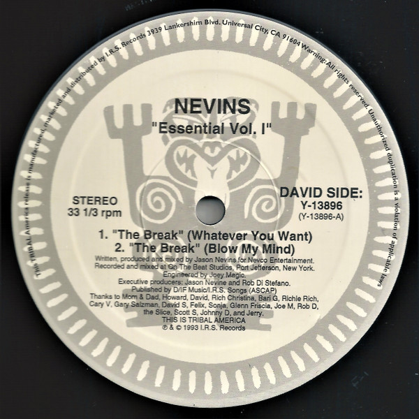 Nevins - Essential Vol. I | TRIBAL America (Y-13896) - 3 Nevins - Essential Vol. I | TRIBAL America (Y-13896) - 3
