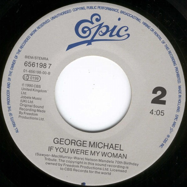 George Michael - Praying For Time | Epic (656198 7) - 6