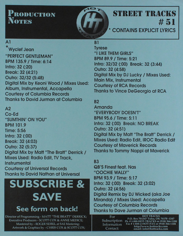 Various - Street Tracks 51 | Hot Tracks (ST-51) - 5