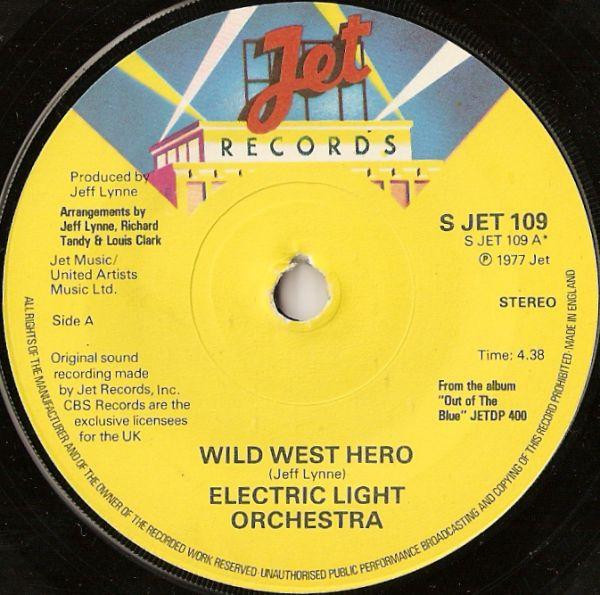 Electric Light Orchestra - Wild West Hero | Jet Records (JET 109) - 3