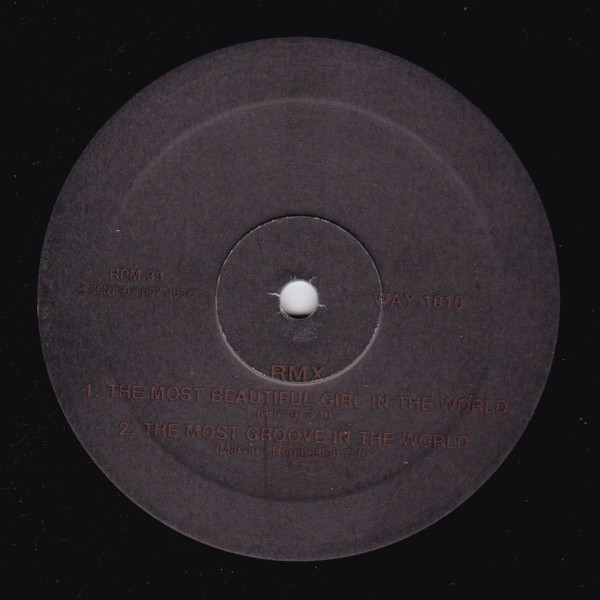 RMX - The Most Beautiful Girl In The World | One Way Records (WAY 1010) - 2 RMX - The Most Beautiful Girl In The World | One Way Records (WAY 1010) - 2