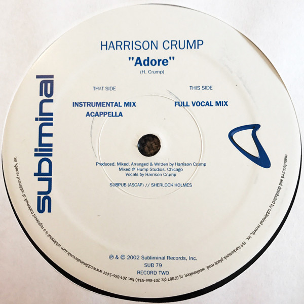 Harrison Crump - Adore | Subliminal (SUB 79) - 5 Harrison Crump - Adore | Subliminal (SUB 79) - 5