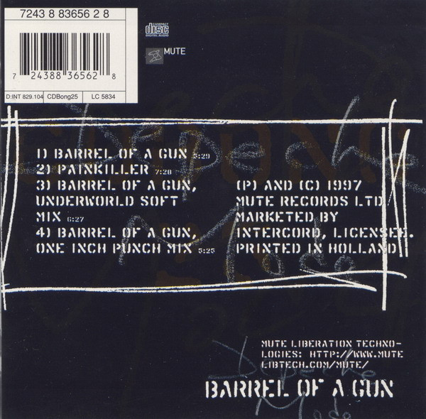 Depeche Mode - Barrel Of A Gun | Mute (INT 829.104) - 2