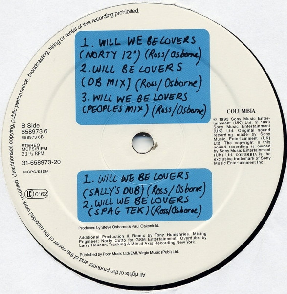 Will We Be Lovers