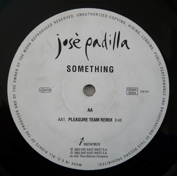José Padilla - Something | DRO (0927479570) - 2