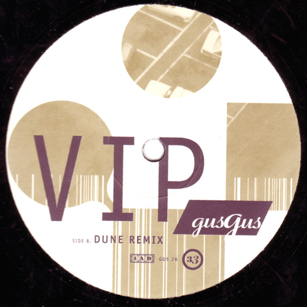 GusGus - VIP | 4AD (GUS 26) - 2