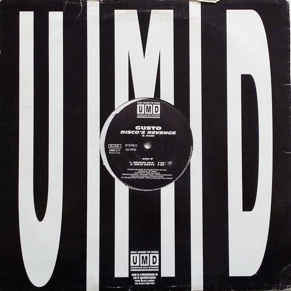 Gusto - Disco's Revenge | Underground Music Department (UMD) (UMD 217) - 4 Gusto - Disco's Revenge | Underground Music Department (UMD) (UMD 217) - 4