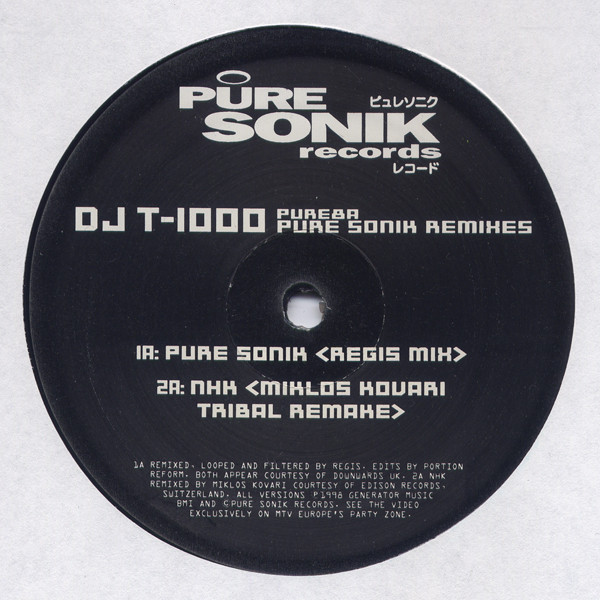 DJ T-1000 - Pure Sonik Remixes | Pure Sonik Records (PURE8)