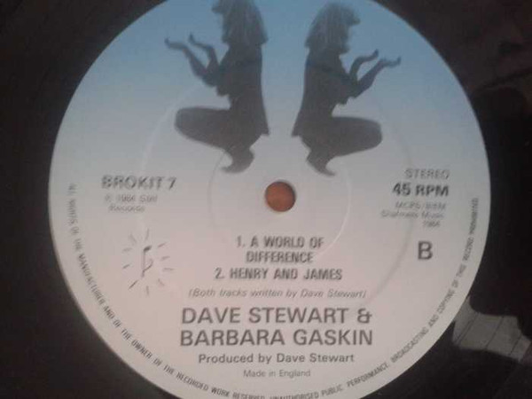 Dave Stewart & Barbara Gaskin - I'm In A Different World | Broken Records (BROK IT 7) - 4