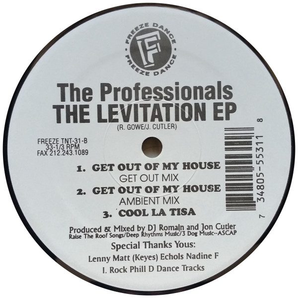 The Professionals - The Levitation EP | TNT Records (TNT-31) - 2