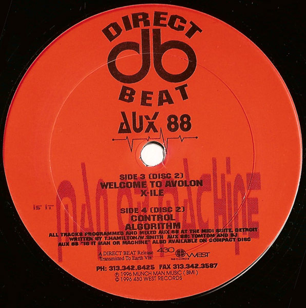 Aux 88 - Is It Man Or Machine | Direct Beat (DB4W-022) - 4 Aux 88 - Is It Man Or Machine | Direct Beat (DB4W-022) - 4