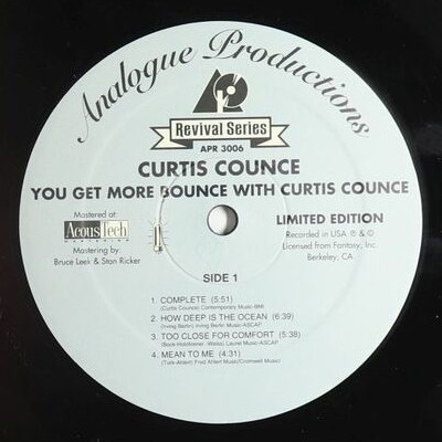You Get More Bounce With Curtis Counce!