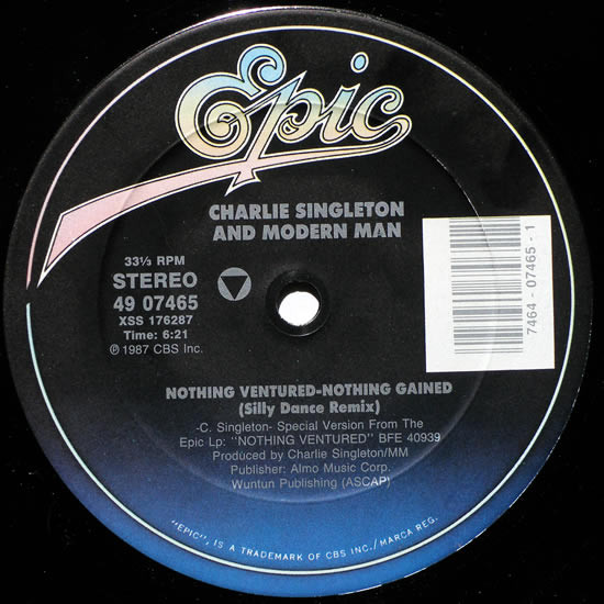 Charlie Singleton And Modern Man - Nothing Ventured-Nothing Gained | Epic (49 07465) - main Charlie Singleton And Modern Man - Nothing Ventured-Nothing Gained | Epic (49 07465) - main
