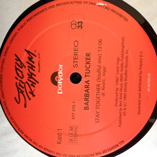 Barbara Tucker - Stay Together | Polydor (577 215-1)