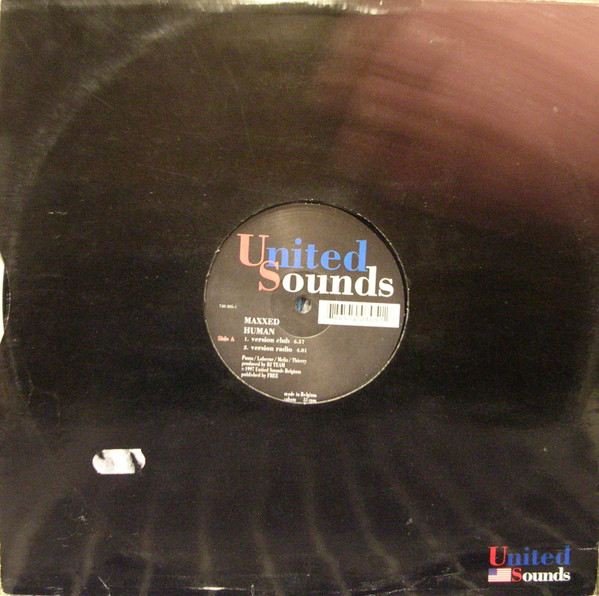 Maxxed - Human | United Sounds Belgium (740 305-1) - 2 Maxxed - Human | United Sounds Belgium (740 305-1) - 2