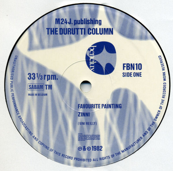 The Durutti Column - Deux Triangles | Factory Benelux (FBN 10) - 3