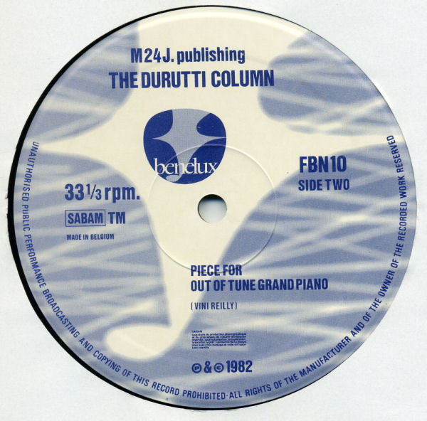 The Durutti Column - Deux Triangles | Factory Benelux (FBN 10) - 4