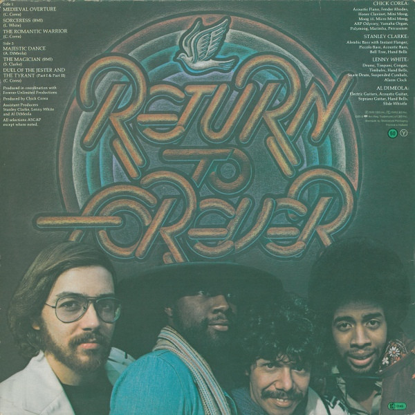 Return To Forever - Romantic Warrior | CBS (CBS 81221) - 2