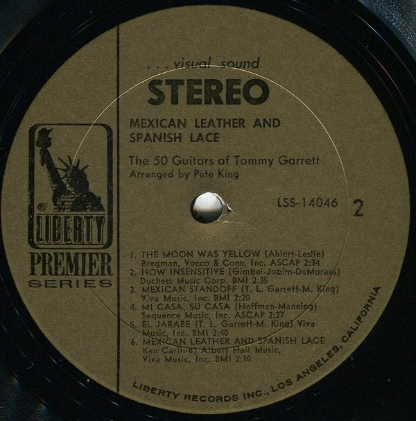 The 50 Guitars Of Tommy Garrett - Mexican Leather And Spanish Lace | Liberty (LSS-14046) - 4 The 50 Guitars Of Tommy Garrett - Mexican Leather And Spanish Lace | Liberty (LSS-14046) - 4