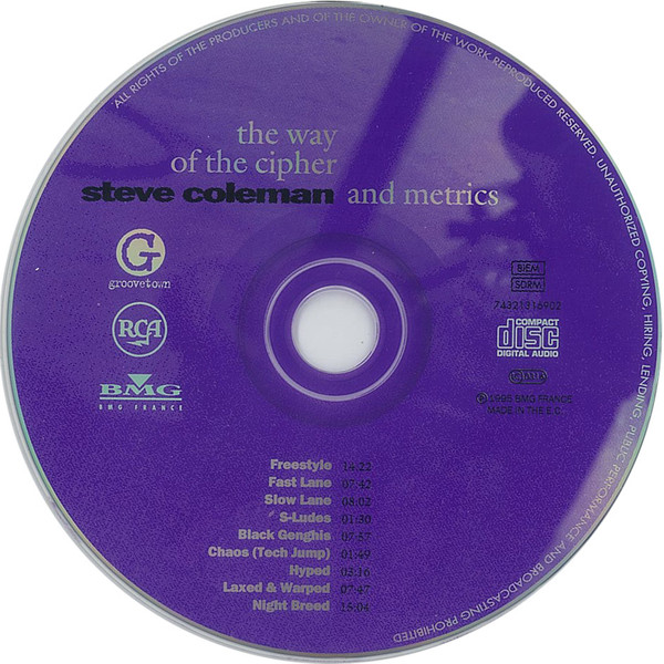 Steve Coleman And Metrics - The Way Of The Cipher | BMG France (74321 31690 2) - 3