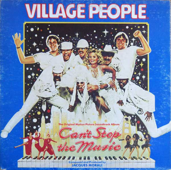 Village People - Can't Stop The Music - The Original Motion Picture Soundtrack Album | Durium Marche Estere (D. AI 30-353)