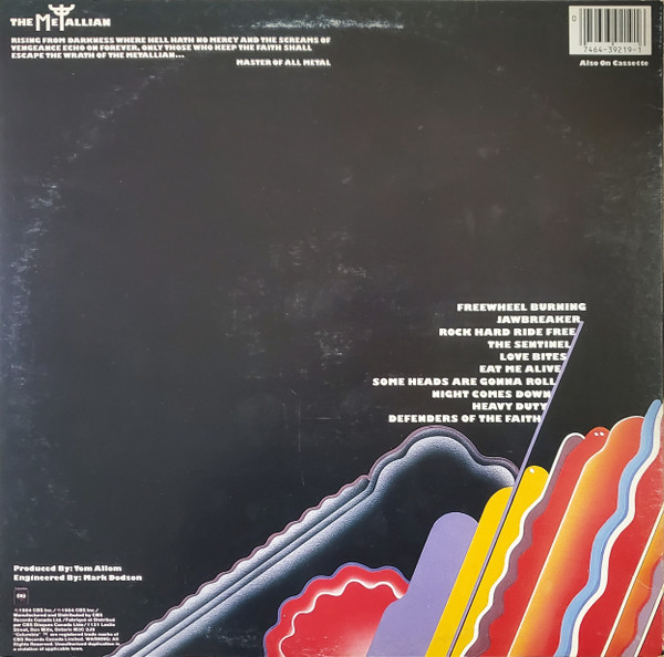 Judas Priest - Defenders Of The Faith | Columbia (FC 39219) - 2