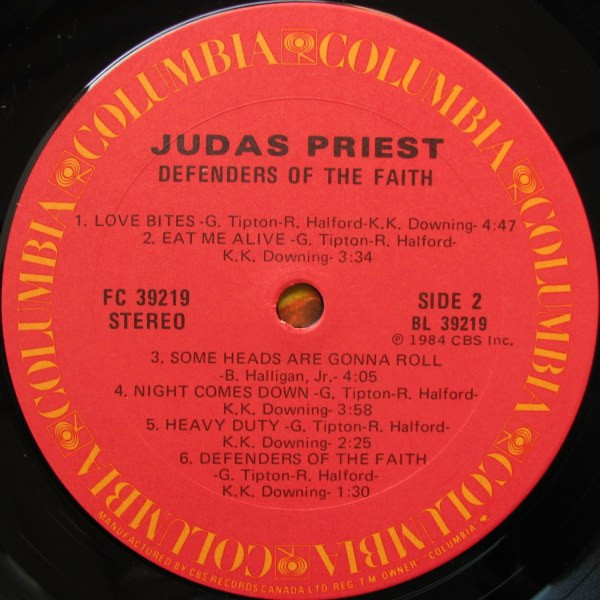 Judas Priest - Defenders Of The Faith | Columbia (FC 39219) - 4