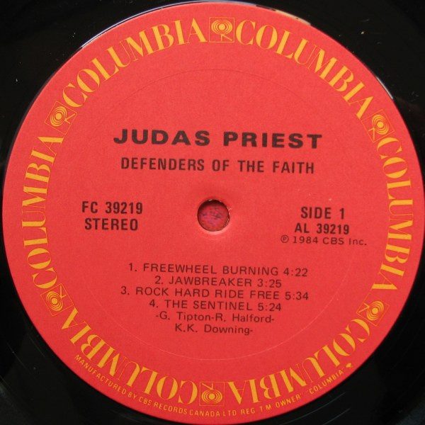 Judas Priest - Defenders Of The Faith | Columbia (FC 39219) - 3