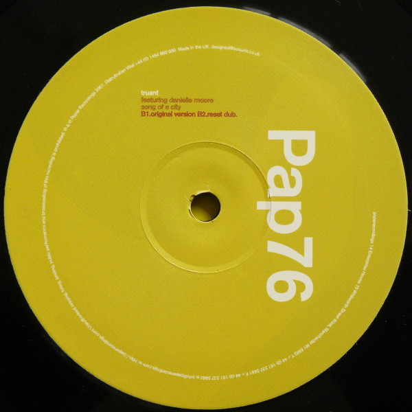 Truant Featuring Danielle Moore - Song Of A City | Paper Recordings (PAP 076) - 4 Truant Featuring Danielle Moore - Song Of A City | Paper Recordings (PAP 076) - 4