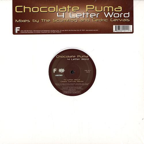 Chocolate Puma - 4 Letter Word | Effin (FNR-1011-1) - main Chocolate Puma - 4 Letter Word | Effin (FNR-1011-1) - main