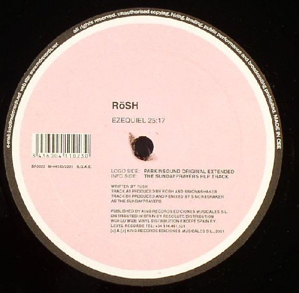 Rösh - Ezequiel 25:17 | BeatFreak Recordings (BF0023) - main