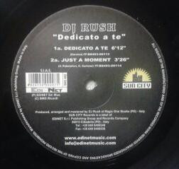 Dj Rush - Dedicato A Te | Sun City (SNC 002)