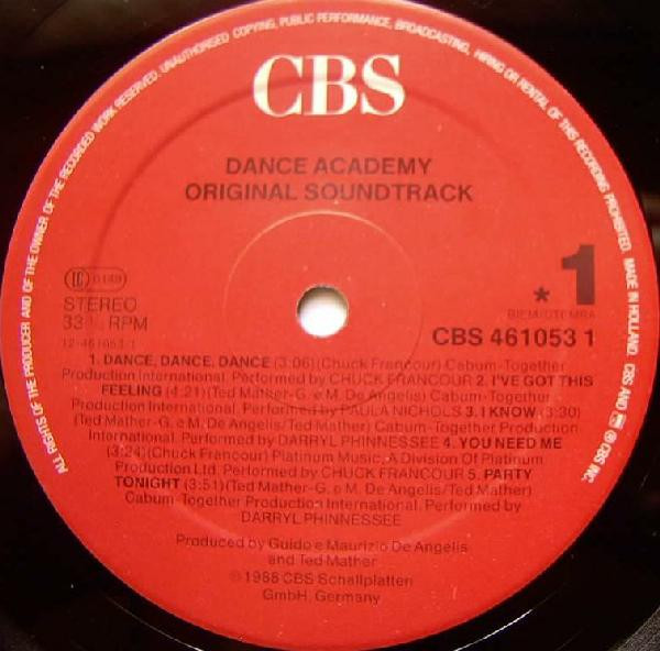 Various - Dance Academy - The Original Soundtrack | CBS (CBS 461053 1) - 4 Various - Dance Academy - The Original Soundtrack | CBS (CBS 461053 1) - 4