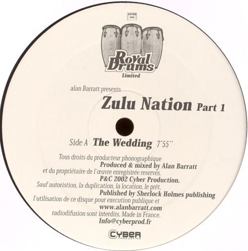 Alan Barratt - Zulu Nation Part 1 | Royal Drums (DRUM LTD 001) - 2