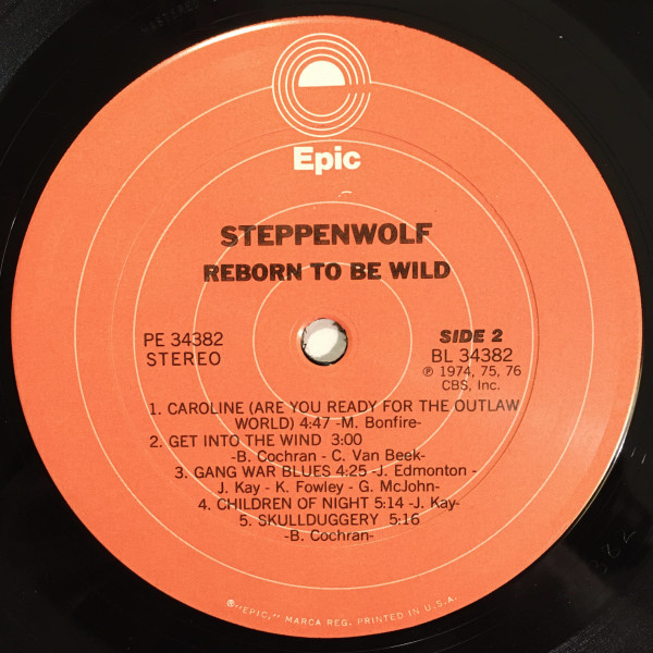 The Best Of Steppenwolf - Reborn To Be Wild