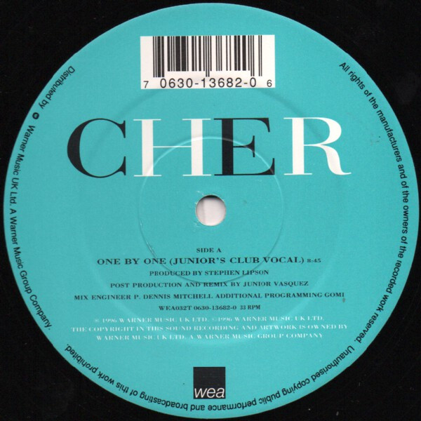 Cher - One By One | WEA (WEA032T) - 3