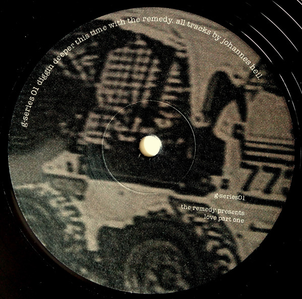 Johannes Heil - The Remedy Presents - Love Part One / Love Part Two | G-Series (g-series01) - main