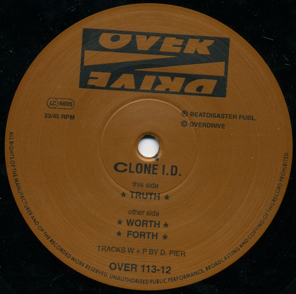 Clone I.D. - Truth | Overdrive (OVER 113-12) - 2
