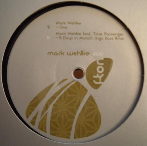 Mark Wehlke - One | F-Ton (F-Ton 004) - main