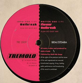 Slim & Slam - Outbreak | Tremolo (TRE2009)