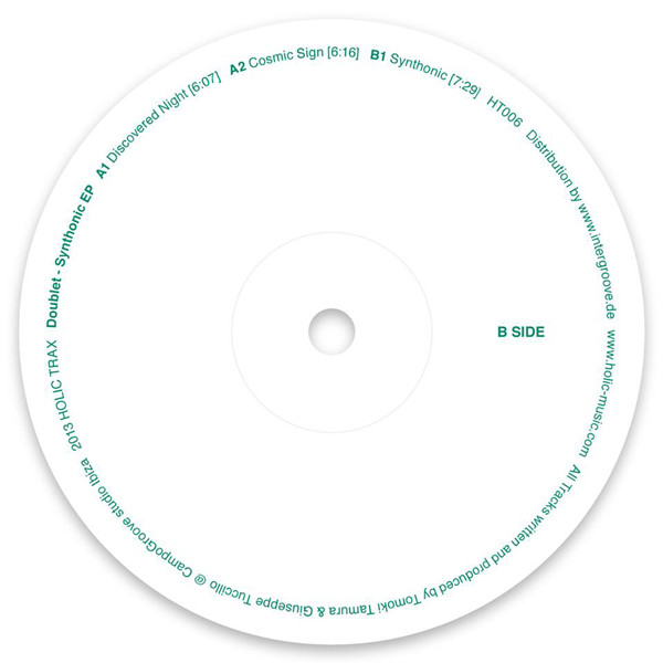 Doublet - Synthonic EP | Holic Trax (HT006) - 2 Doublet - Synthonic EP | Holic Trax (HT006) - 2