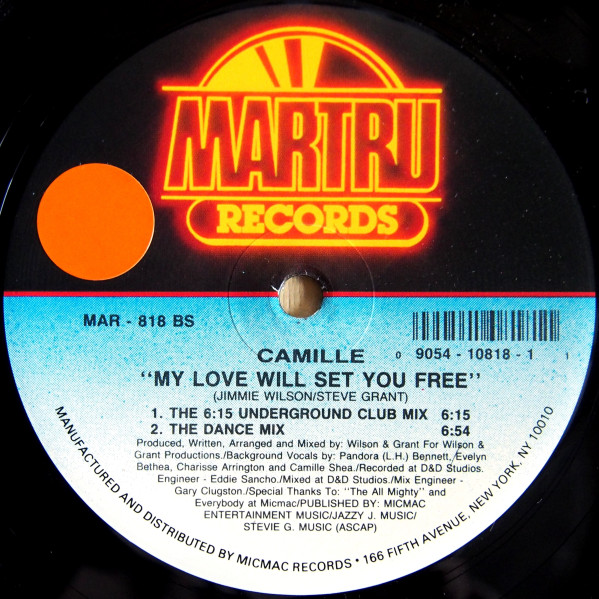Camille - My Love Will Set You Free | Martru Records (MAR - 818) - 3 Camille - My Love Will Set You Free | Martru Records (MAR - 818) - 3