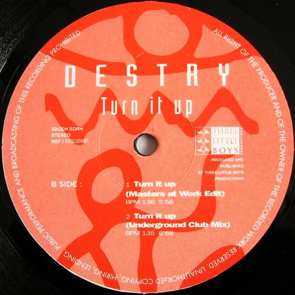 Destry - Turn It Up | Disco Smash (DS 3026 MXT) - 4