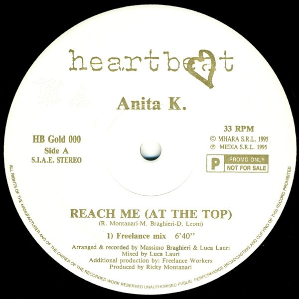 Anita K. - Reach Me At The Top | Heartbeat (HB Gold 000) - 2