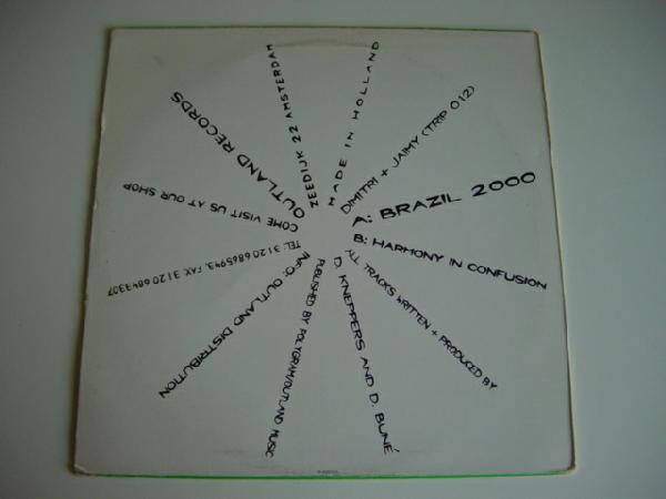 Dimitri & Jaimy - Brazil 2000 | Outland Records (TRIP 012) - 2