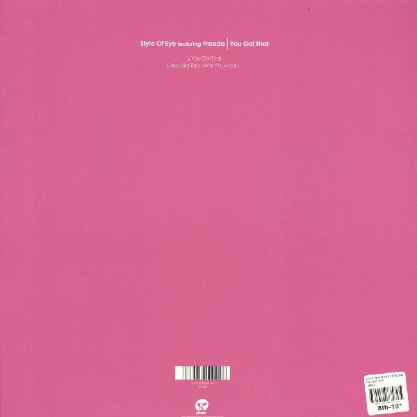 Style Of Eye Featuring Freeda - You Got That | Classic (CMC02) - 2